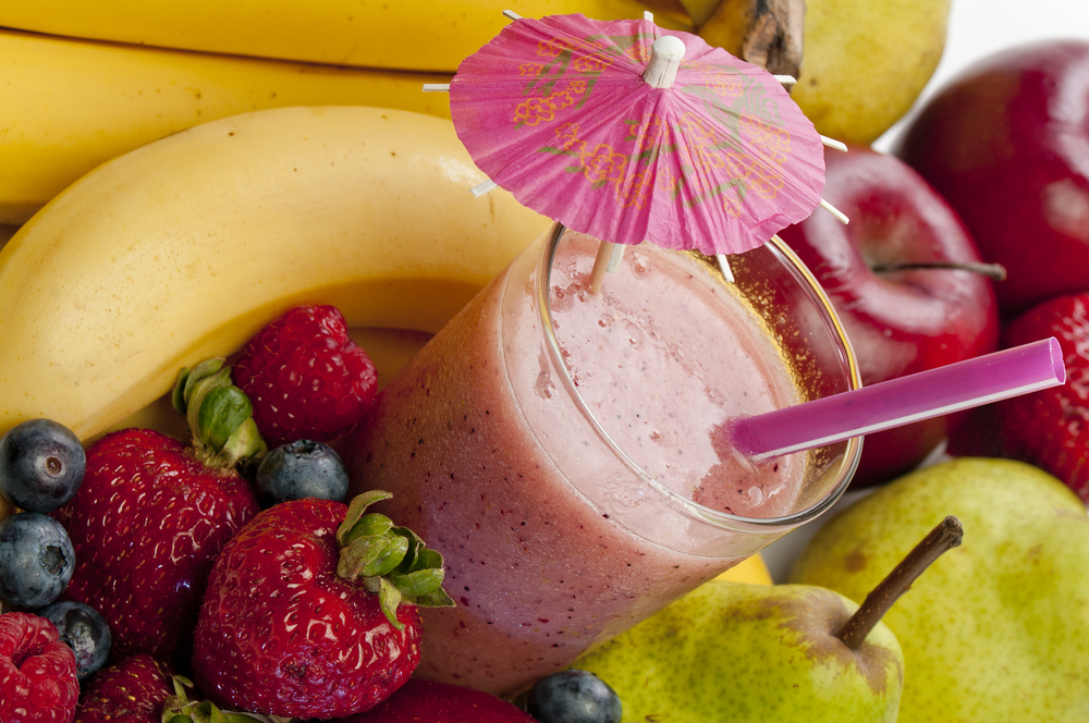 Low Fat Pear Banana and Strawberry Smoothie Recipe - Nutribullet Recipes